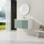 Meuble-lavabo mural 36 po avec lavabo en céramique
