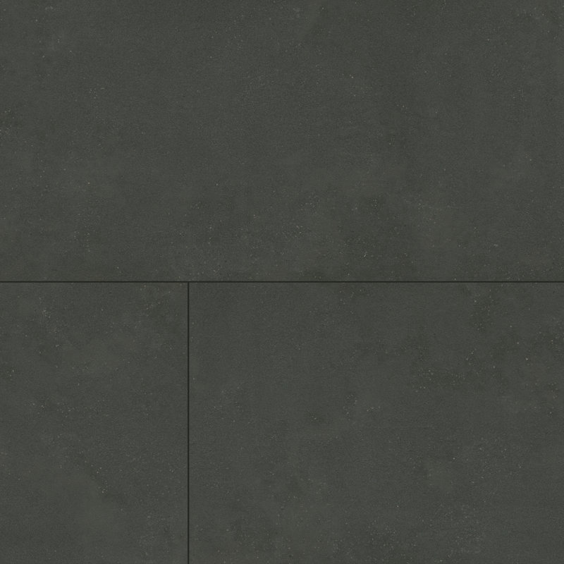 Brevona Noctis 24 in. x 48 in. Matte Porcelain Concrete Look Floor and Wall Tile, Noctis