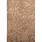 Hand-Knotted High-Quality Gold Area Rug