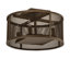 Cilindro Rame 4 - Light Flush Mount