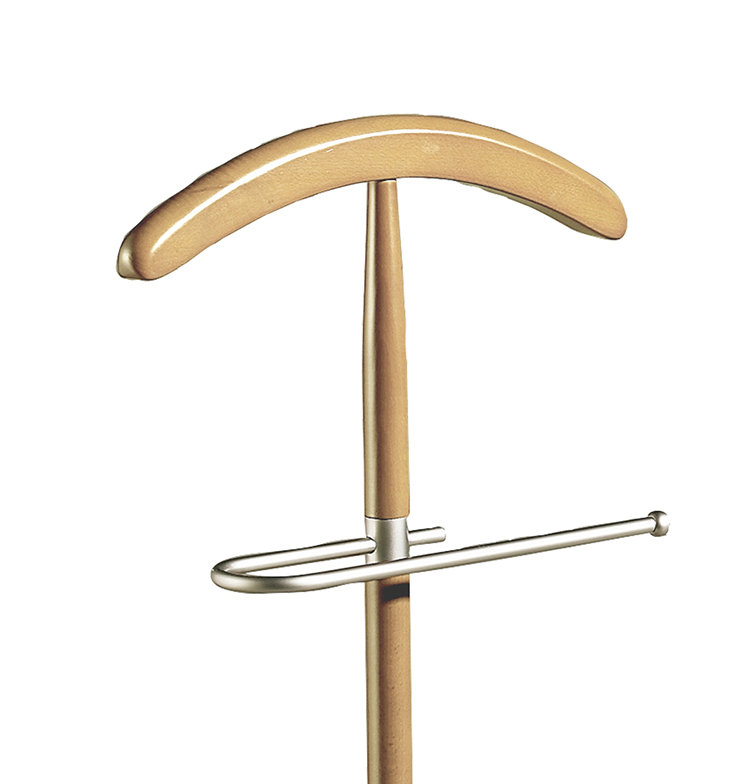 Newlon Freestanding Valet Stand, Oak