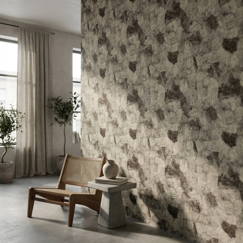 Geometric Wallpaper Modern Abstract Wall Mural