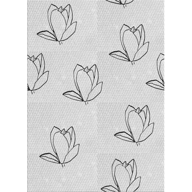 Wool Floral Indoor Rug