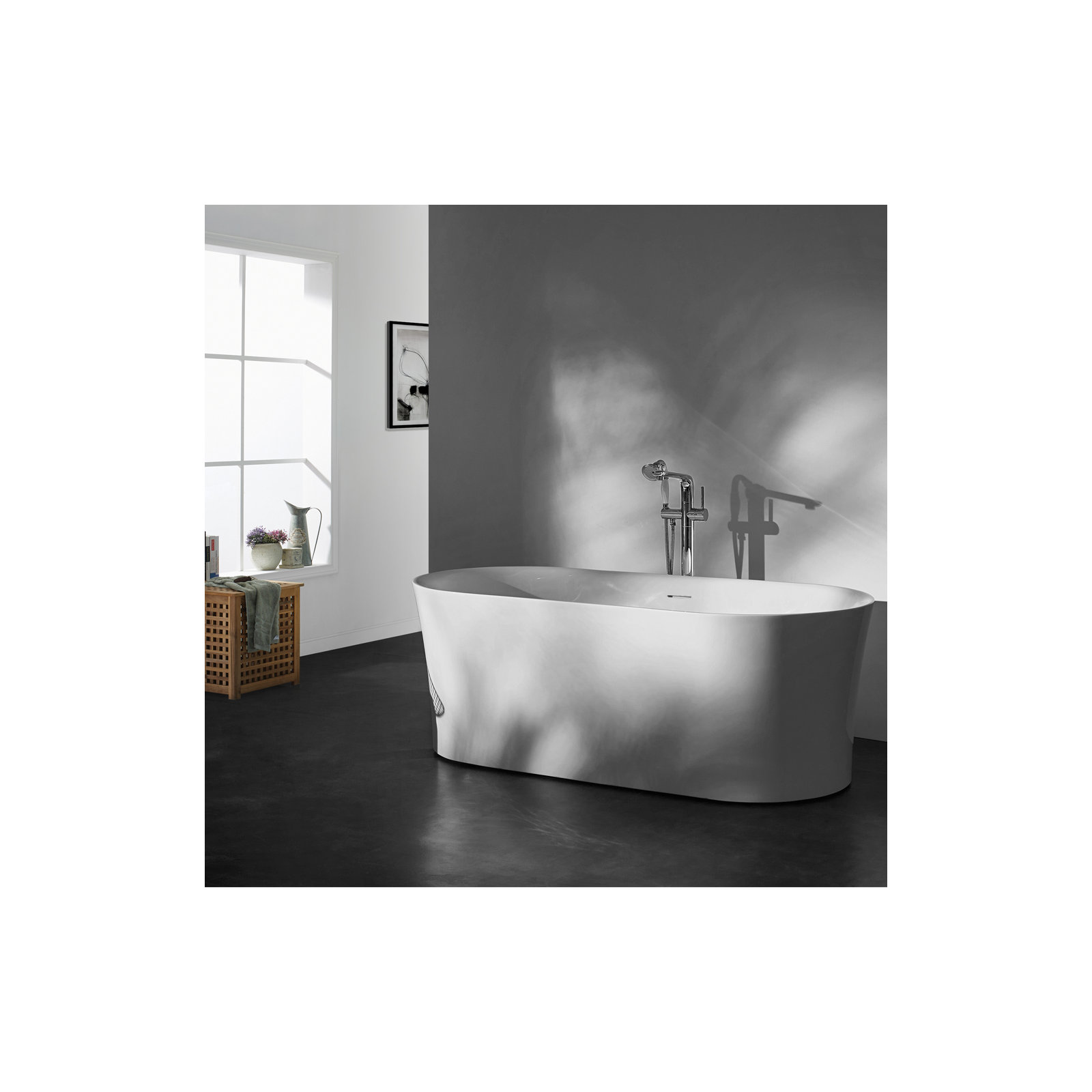 Aubrey 66.9'' Air Acrylic Bathtub