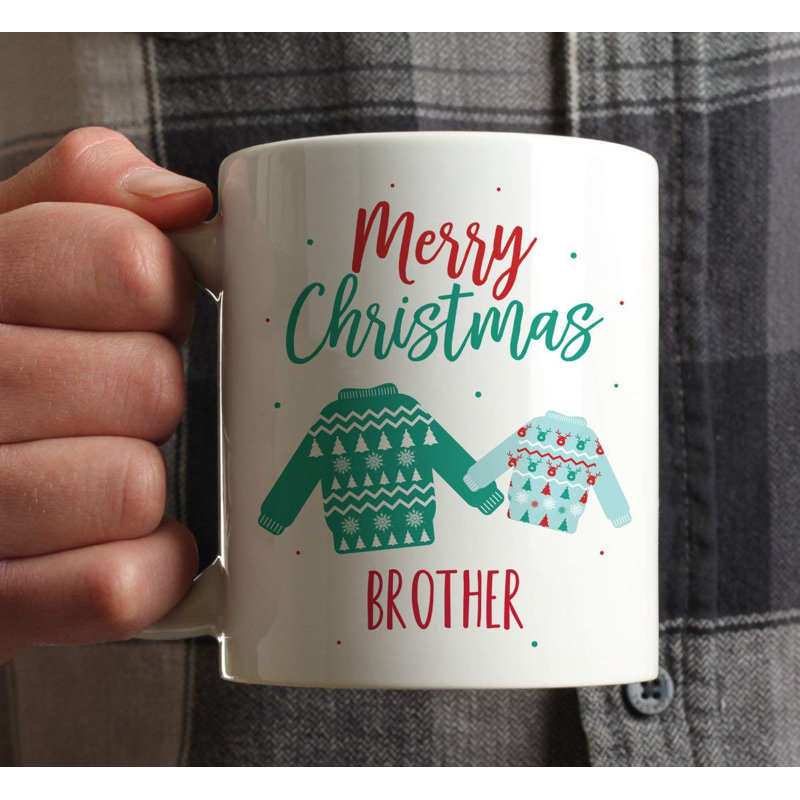 Grande tasse à café merry christmas Boyd, Oui