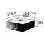 Table basse Mid-Century en noyer Rockboard-1427230915-1427230926