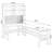 Burlywood L-Shaped Solid Wood desks-108600566-108600562