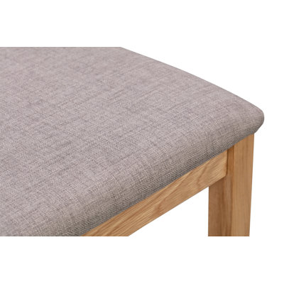 Rugby Solid Wood Accent Stool