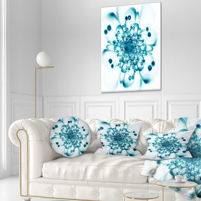 Coussin lombaire floral classique
