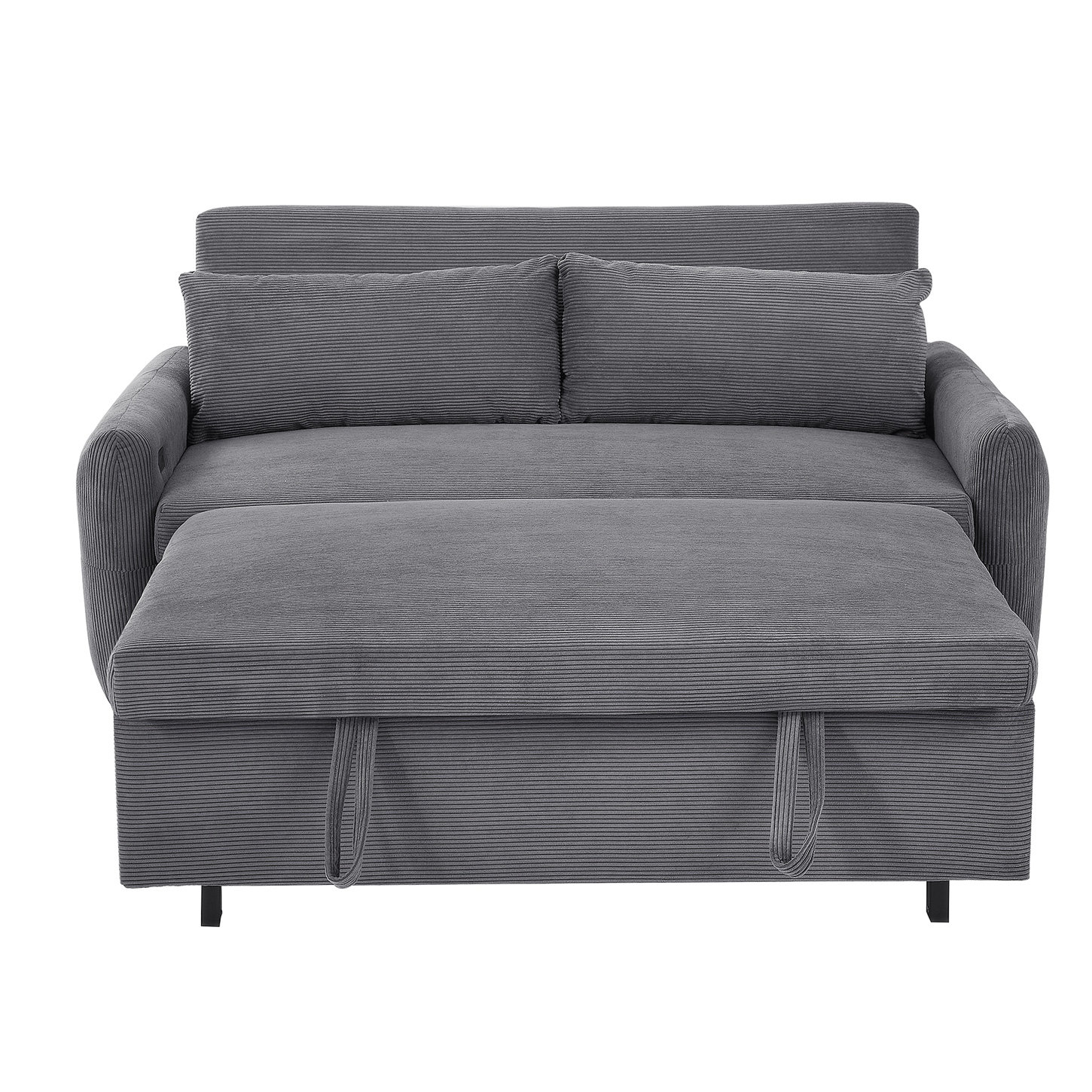 Ebern Designs Pull-Out Sofa Bed, Convertible Couch, Loveseat Sofa ...