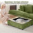 Oversized Down-Filled Modular Sofa With Ottomans-418613708-427721364