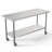 60'' W Stainless Steel Top Height-Adjustable Workbench with Wheels
