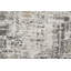 Tapis gris ivoire / gris anthracite tissé à la machine Queens Boulevard-1949700017