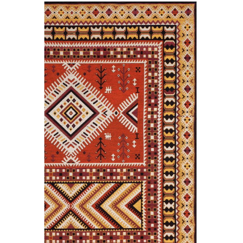 Aderito Performance Southwestern Rug, Rectangle 6'7" x 9'2"