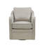 Fauteuil pivotant à large siège
