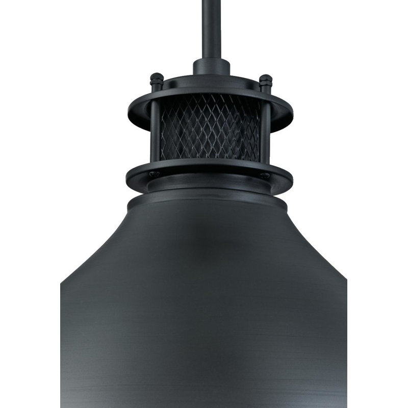 Patrick 1 - Light Single Pendant, Black