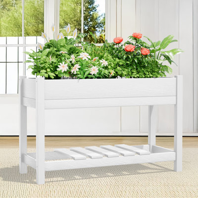 High-Density Polyethylene Elevated Planter