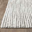 Tapis d'intérieur gris en polyester tissé à la machine Eliot-1570849302