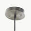 Luminaire suspendu en forme de cloche en orme