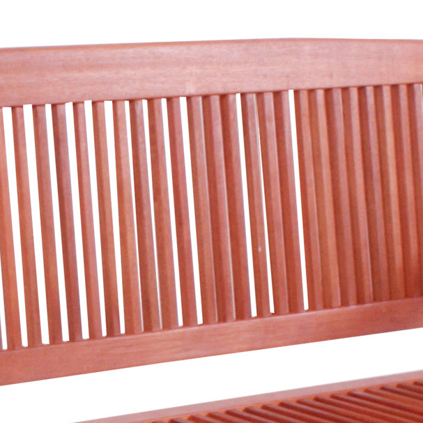 Stockholm Wood Outdoor Bench, 150 cm x 46 cm