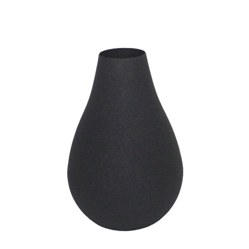 Vase de table en aluminium Jenny, Noir