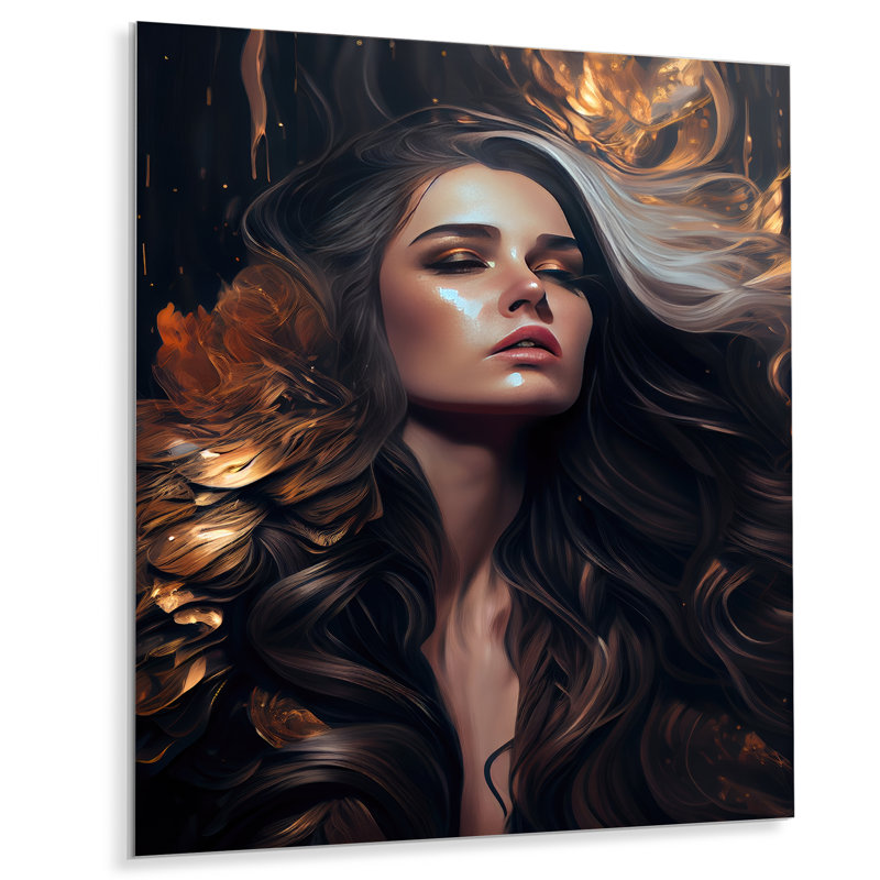 Décoration murale en métal, H 20 po x l 12 po x P 1 po