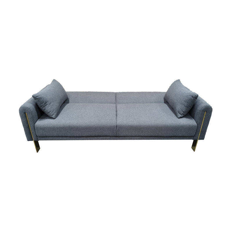 3 Seater Sofa Bed, Grey