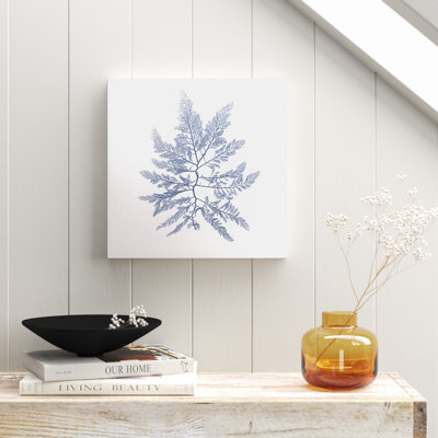 «Navy Seaweed II», peinture sur toile tendue