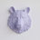 Décoration murale fausse tête d'ours miniature