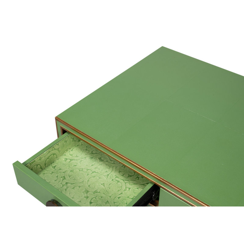 Shagreen Writing Desk, Green