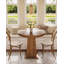 Round Solid Wood Dining Table