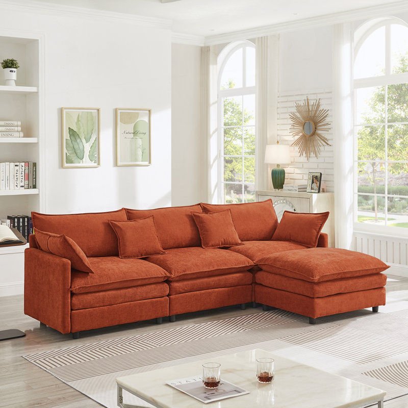 105" Modular Sectional Couch