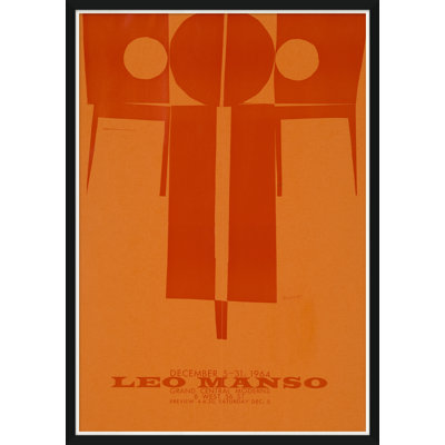 «Leo Manso», reproduction d'impression encadrée