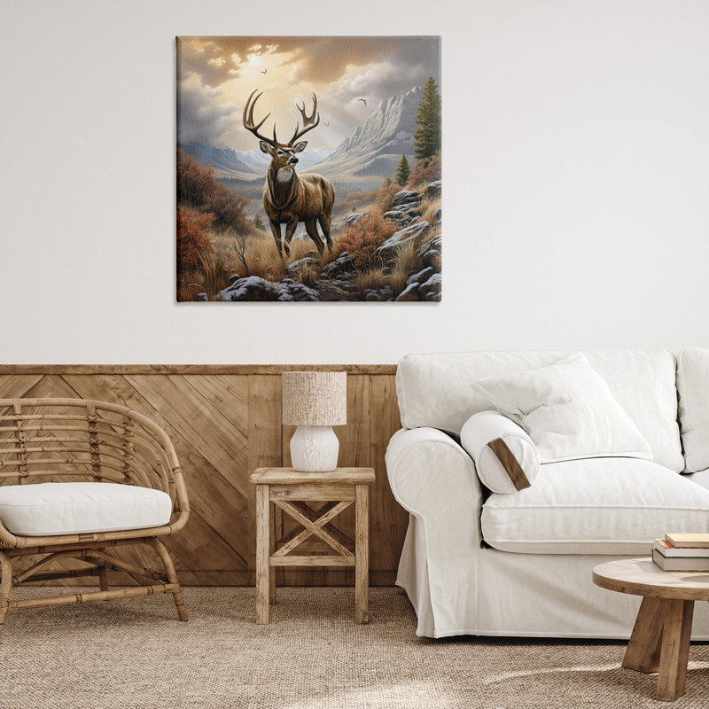 «Majestic Elk Mountain Scenery» par Jim Baldwin, H 30 po x l 30 po x P 1,5 po