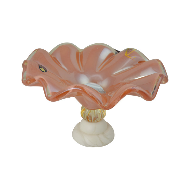 Vase de table en verre