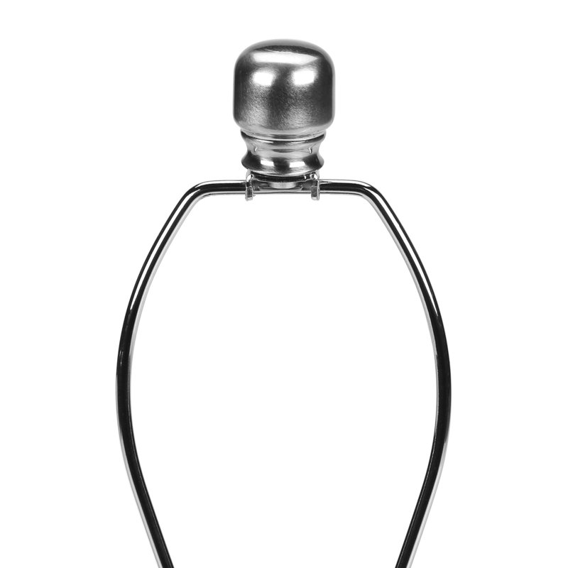 Lampe de table Zui, forme de pot texturé, abat-jour tambour en lin, Noir