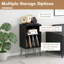 Manufactured Wood,Metal 88cm H Media Shelves