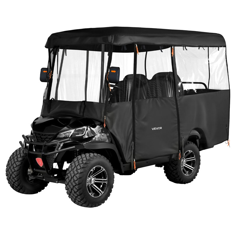 Mildew Resistant Golf Cart Cover By VEVOR, 147.3cm H x 241.3cm W x 129.5cm D