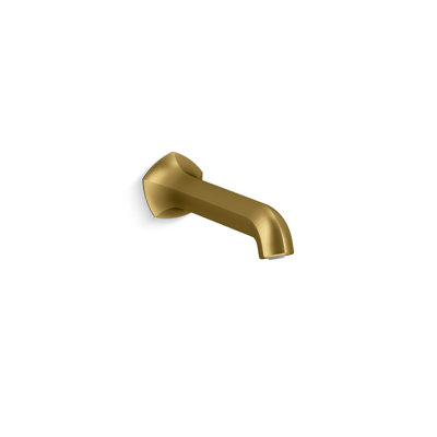 Wall-Mount 8 In. Bath Spout With Straight Design