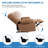 Zoei Upholstered Lift Assist Recliner with Heat and Massage-229207299