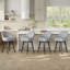 Swivel Upholstered Counter Stool with Metal Frame-2114964338-2114964336