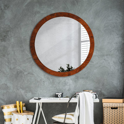 Huldar Glass Flat Wall Mirror