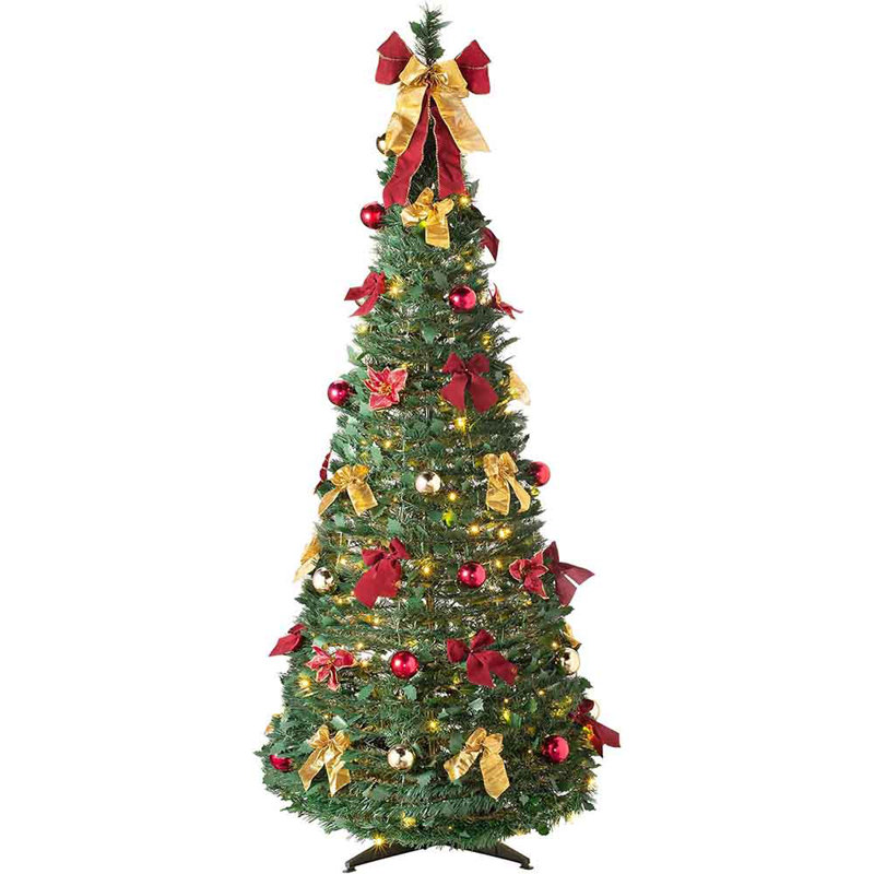 5.91' H Lighted Artificial Christmas Tree