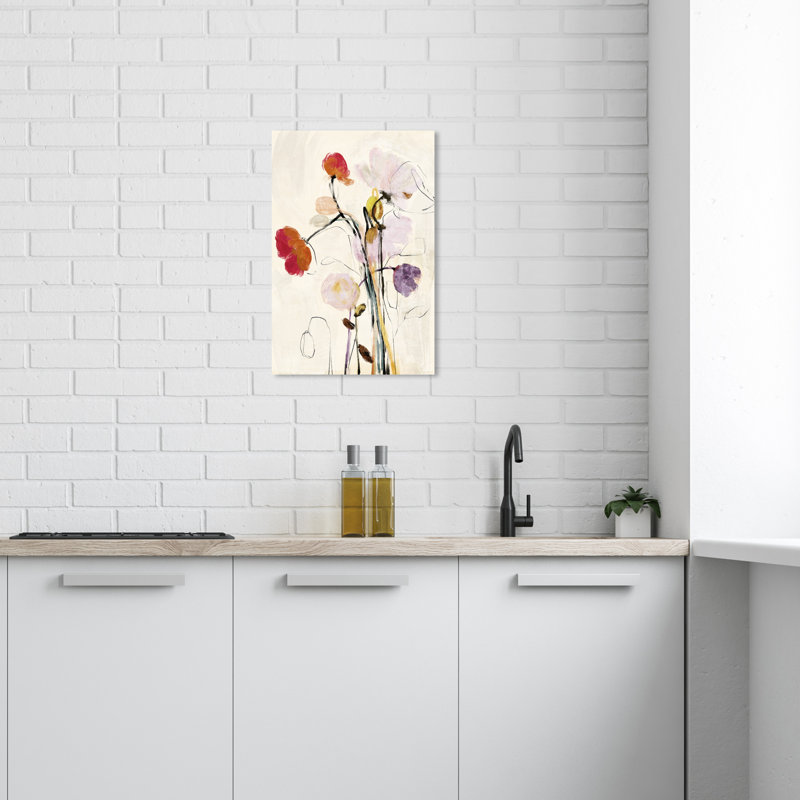 Vase floral, H 24 po x l 16 po x P 0,8 po