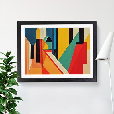 Favourable Modern Abstract - Framed Print