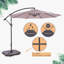 Parasol en porte-à-faux 10 'Hartt-627976686