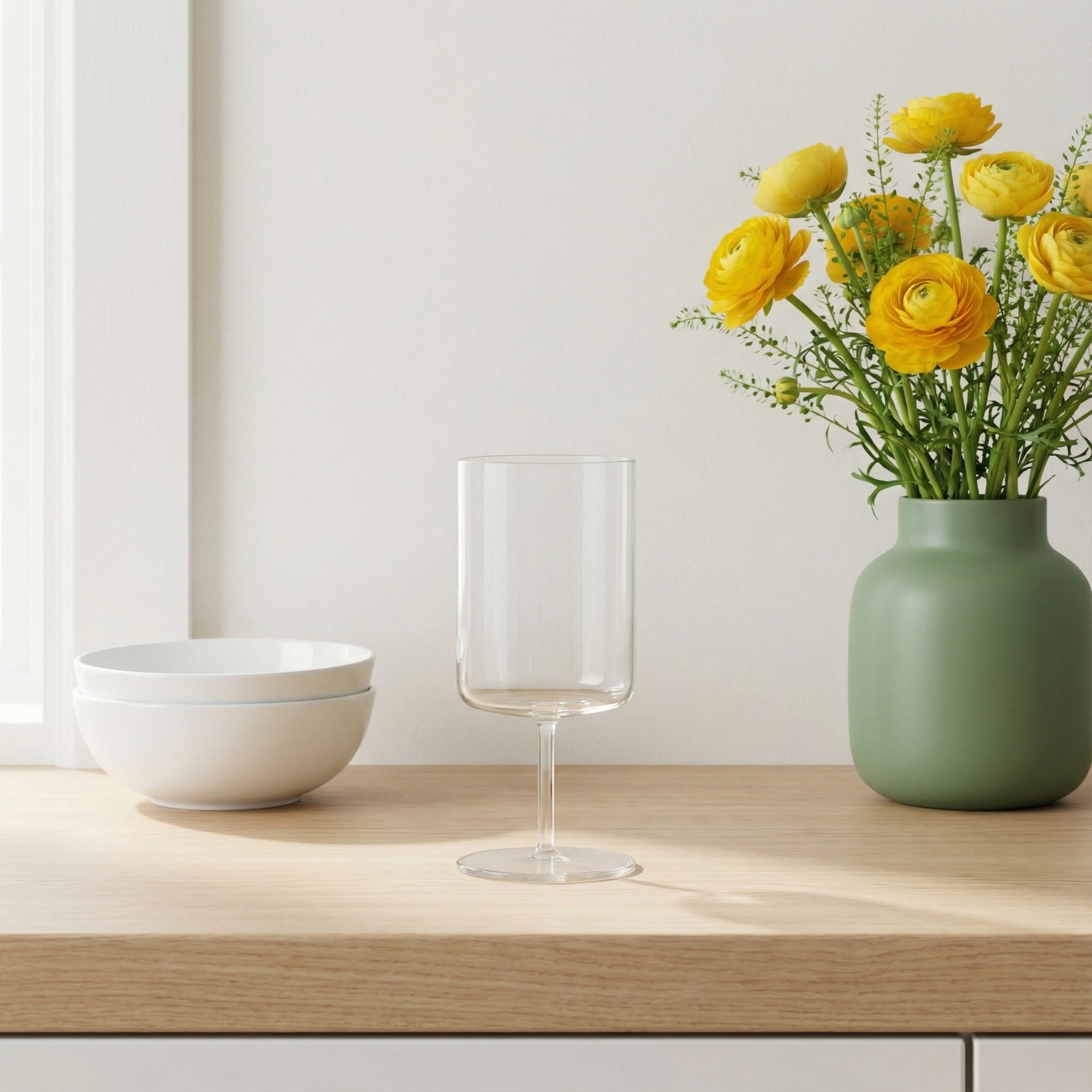 Modo Crystal Drinking Glass