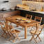 Grande table de cuisine, table de salle à manger, table à manger rustique, table basse