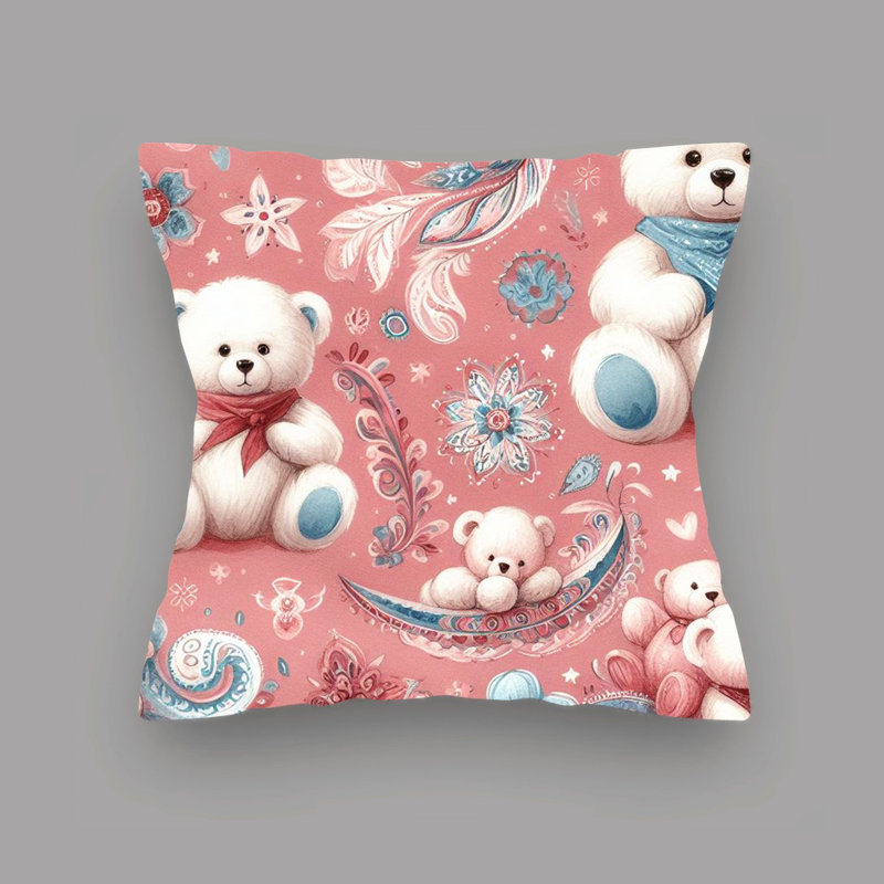 Reversible Throw Pillow