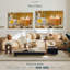 Spa Candle Trio, reproduction sur toile-98865455